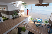 Maisonettenwohnung mit schöner Aussicht